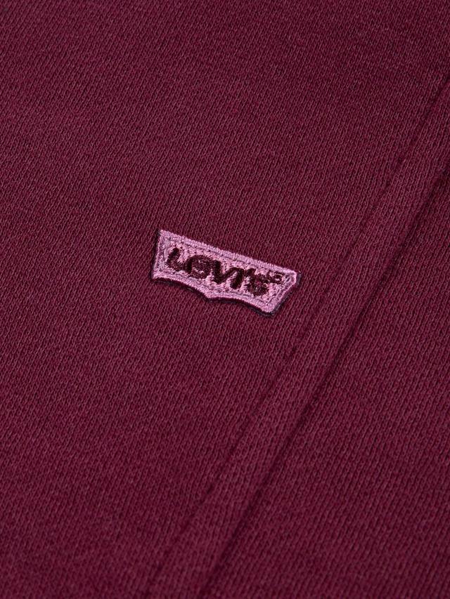 Детский батвинг худи расслабленного кроя с логотипом из хлопкового микса Levi's, Chocolate Truffle — фото 4