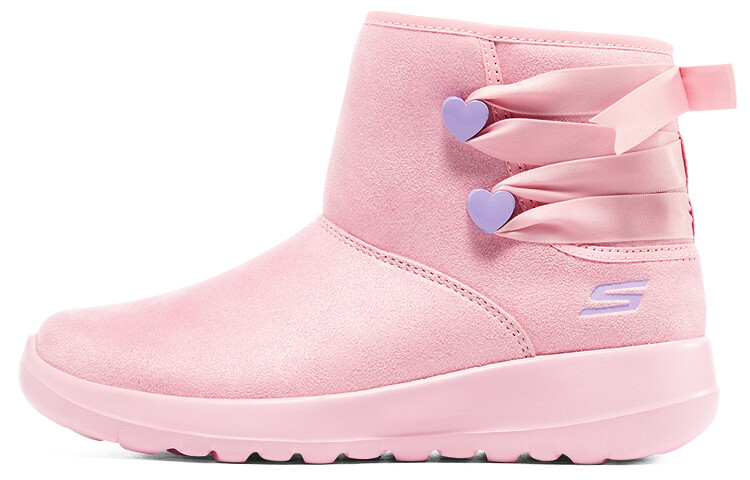 

Ботинки детские для девочек GS розовые Skechers, розовый