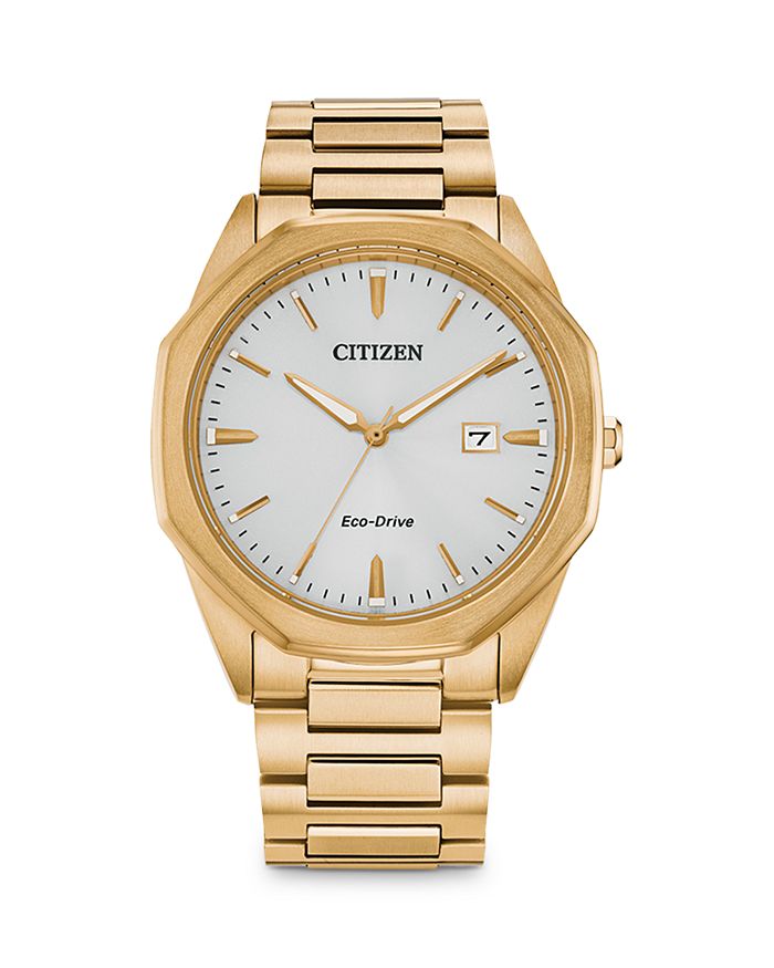 

Часы Citizen Eco-Drive Corso, 41 мм, золотой