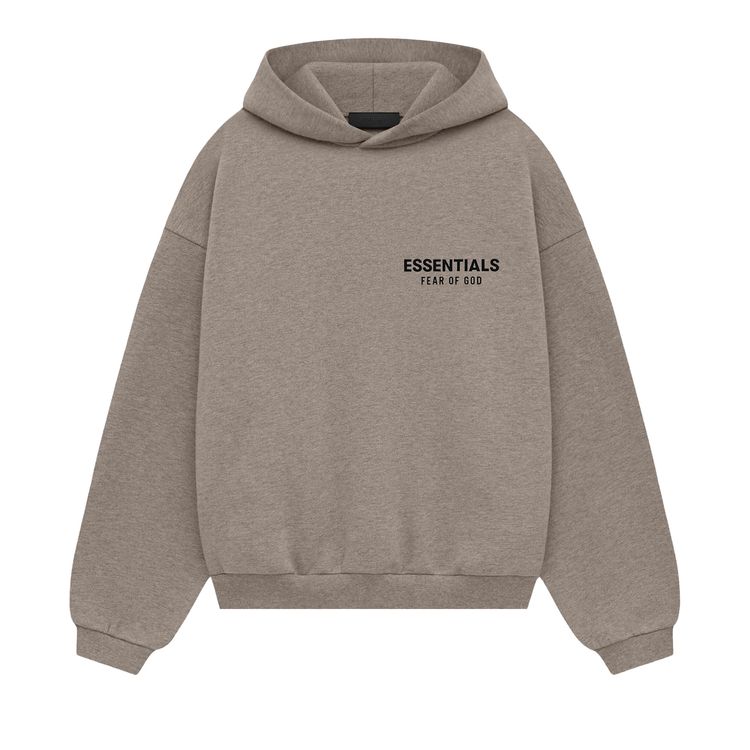 

Худи Fear of God Essentials Kids Fleece Hoodie 'Heather Grey', серый