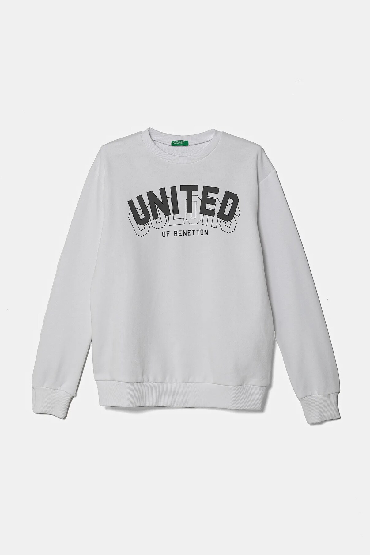 

Детская хлопковая толстовка United Colors Of Benetton, белый