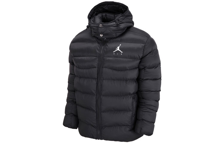 Jordan Куртка-пуховик Jumpman Air зимняя мужская черная — фото 2