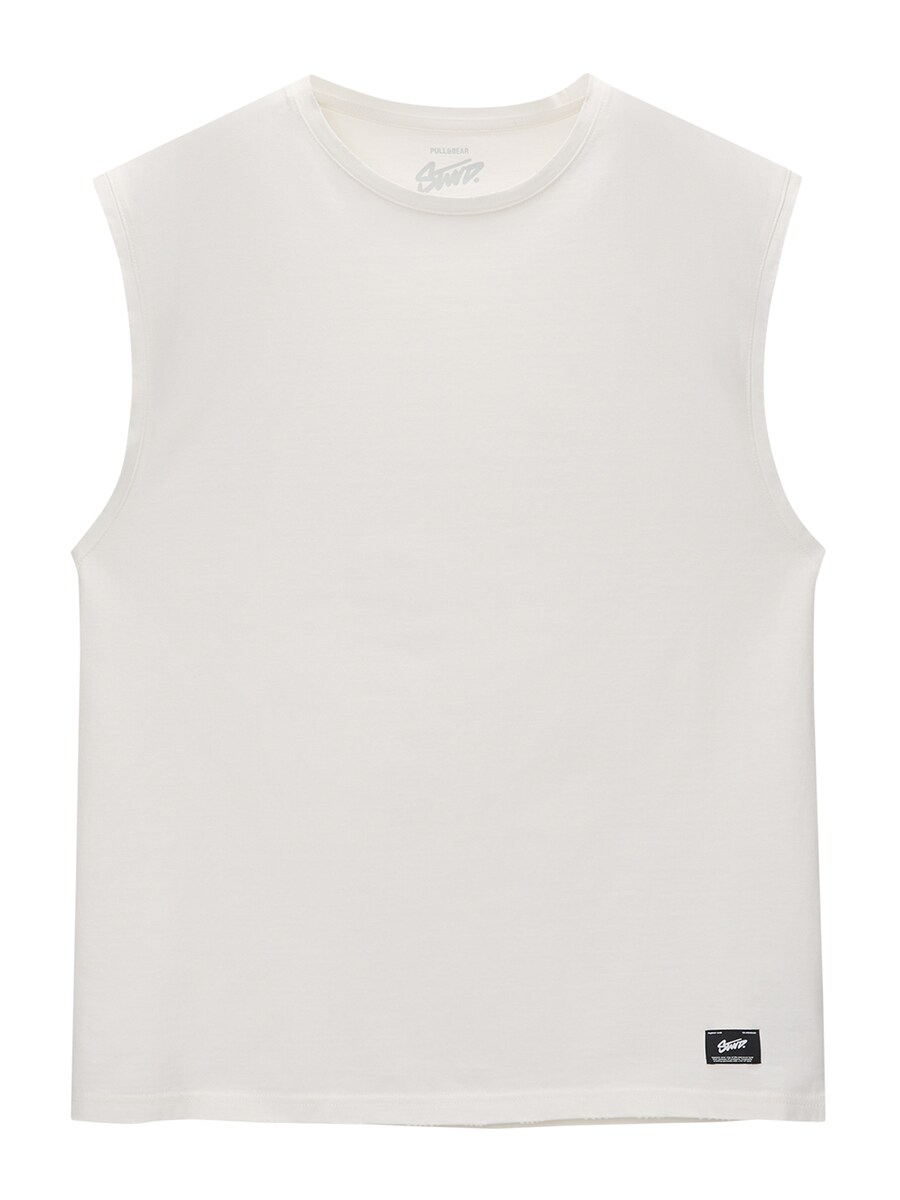 

Рубашка Pull&Bear, белый