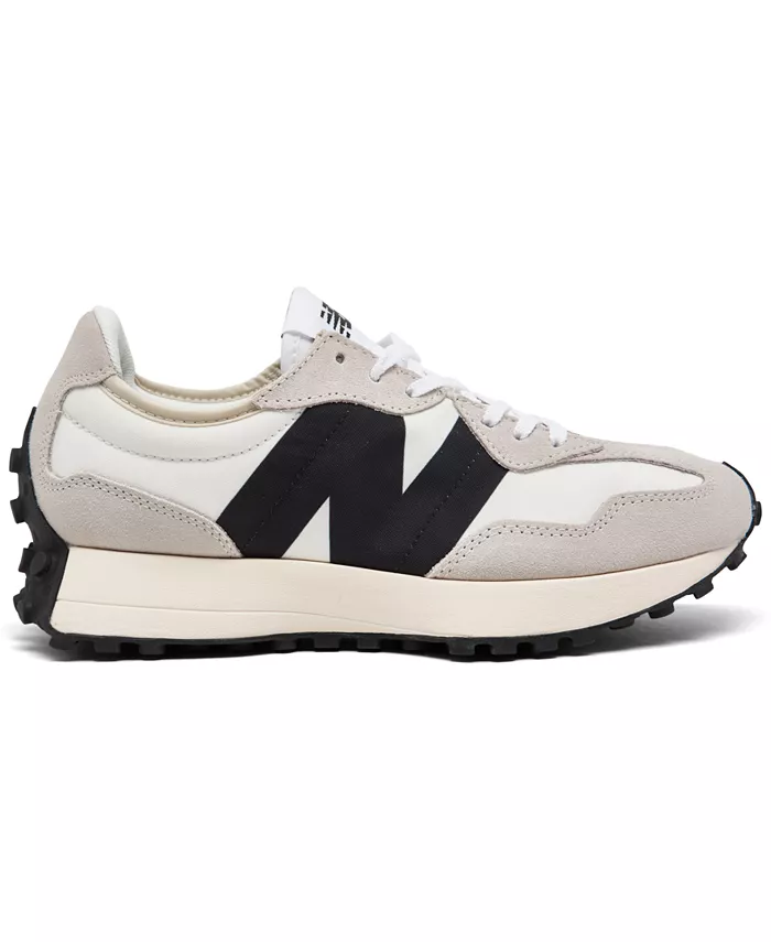Женские повседневные кроссовки 327 от Finish Line New Balance, белый — фото 2