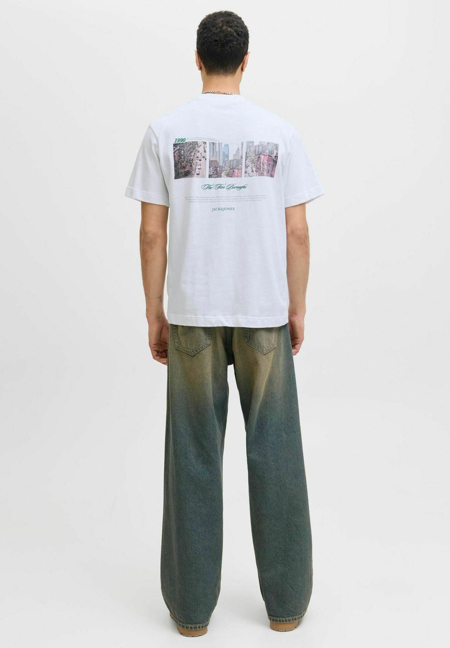 

Футболка Jack & Jones Print T-shirt, Bright White/White, Белый, Футболка Jack & Jones Print T-shirt, Bright White/White