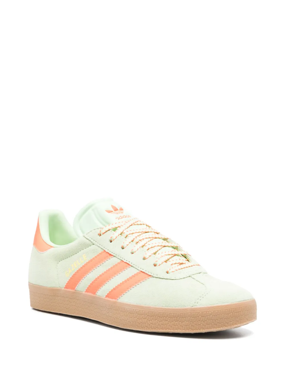 Кроссовки Gazelle Adidas, зеленый — фото 2