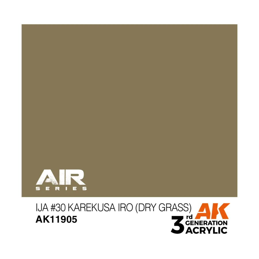 

IJA #30 Карекуса Иро (Сухая трава), 3rd Gen Acrylic - Air