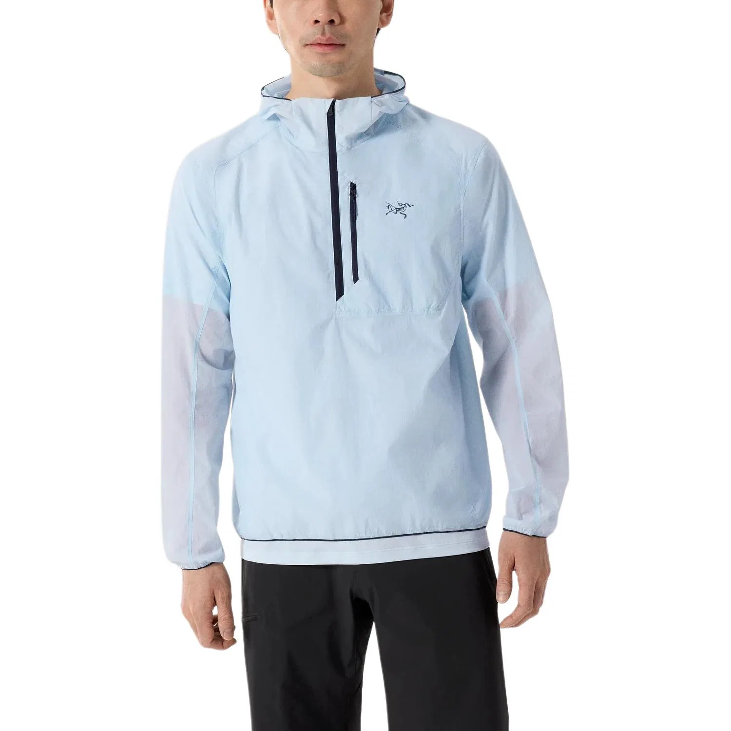 Куртка Arc'teryx OSSA Soft Shell мужская Arcteryx, Driftwood White/Sea Salt — фото 4