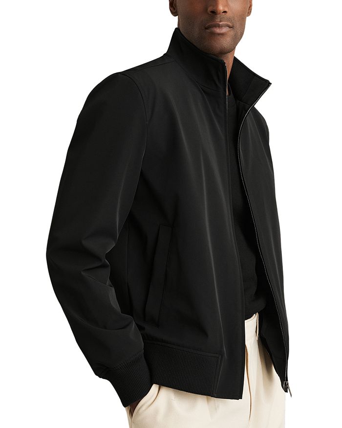 

Бомбер Brad Regular Fit Tech REISS, черный