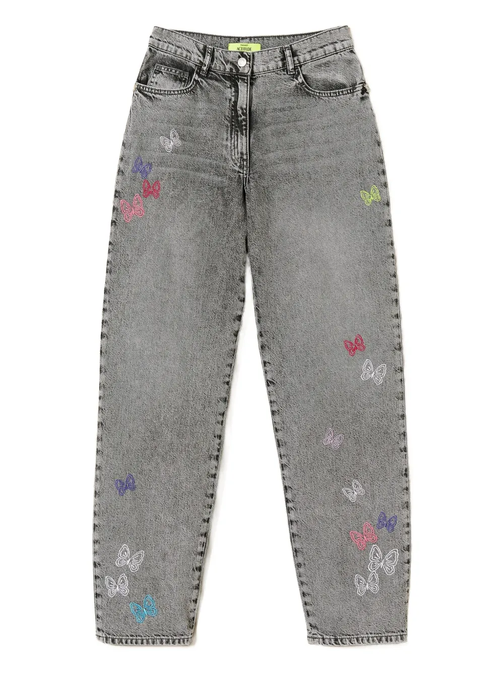 

Джинсы Myfo с вышивкой TWINSET, серый