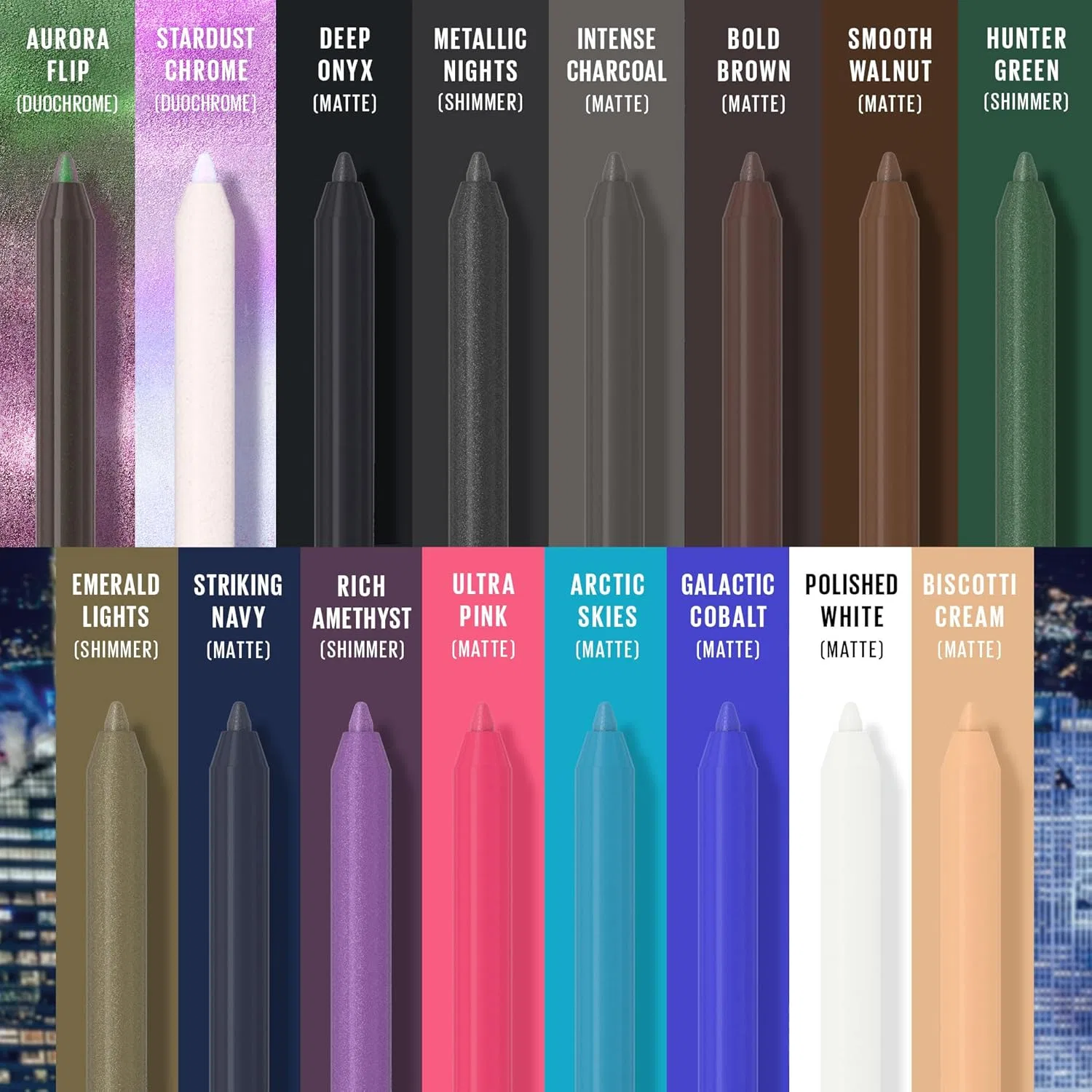 Подводка для глаз стойкая Maybelline Galaxy Cobalt 1,134 г — фото 4