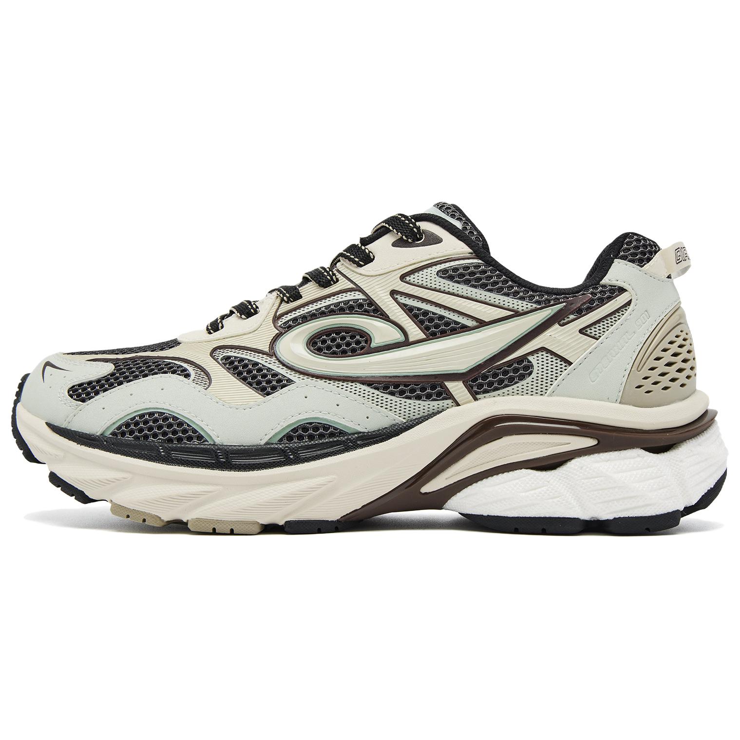 

QIAODAN Износостойкие, дышащие, нескользящие, низкие повседневные туфли Coverage, мужские, серые, оригинальные, белые