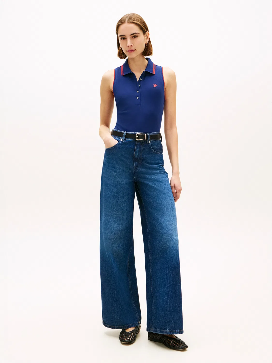 Топ '1985' Tommy Hilfiger, Dark Blue — фото 4