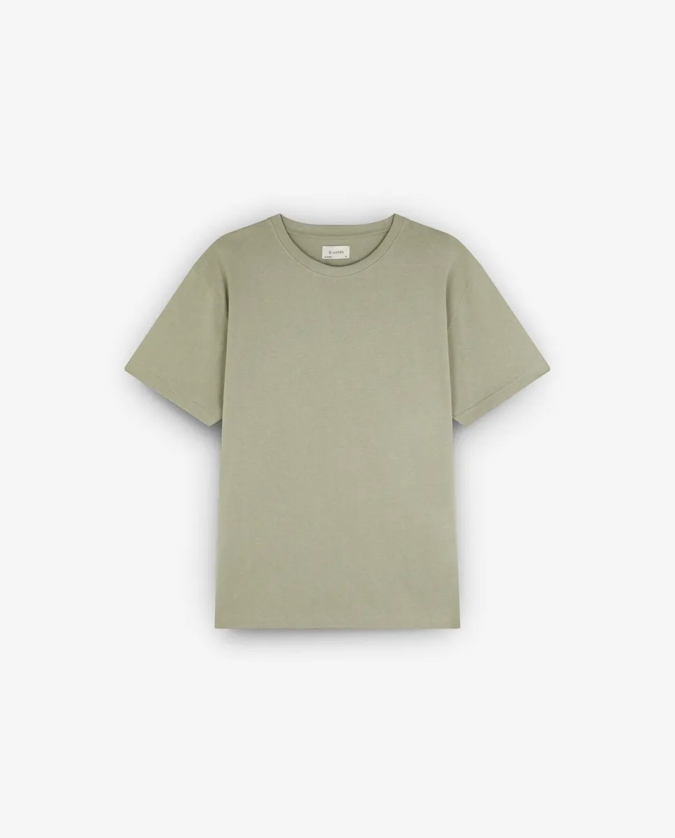 

Мужская футболка из хлопка с коротким рукавом Scalpers, хаки