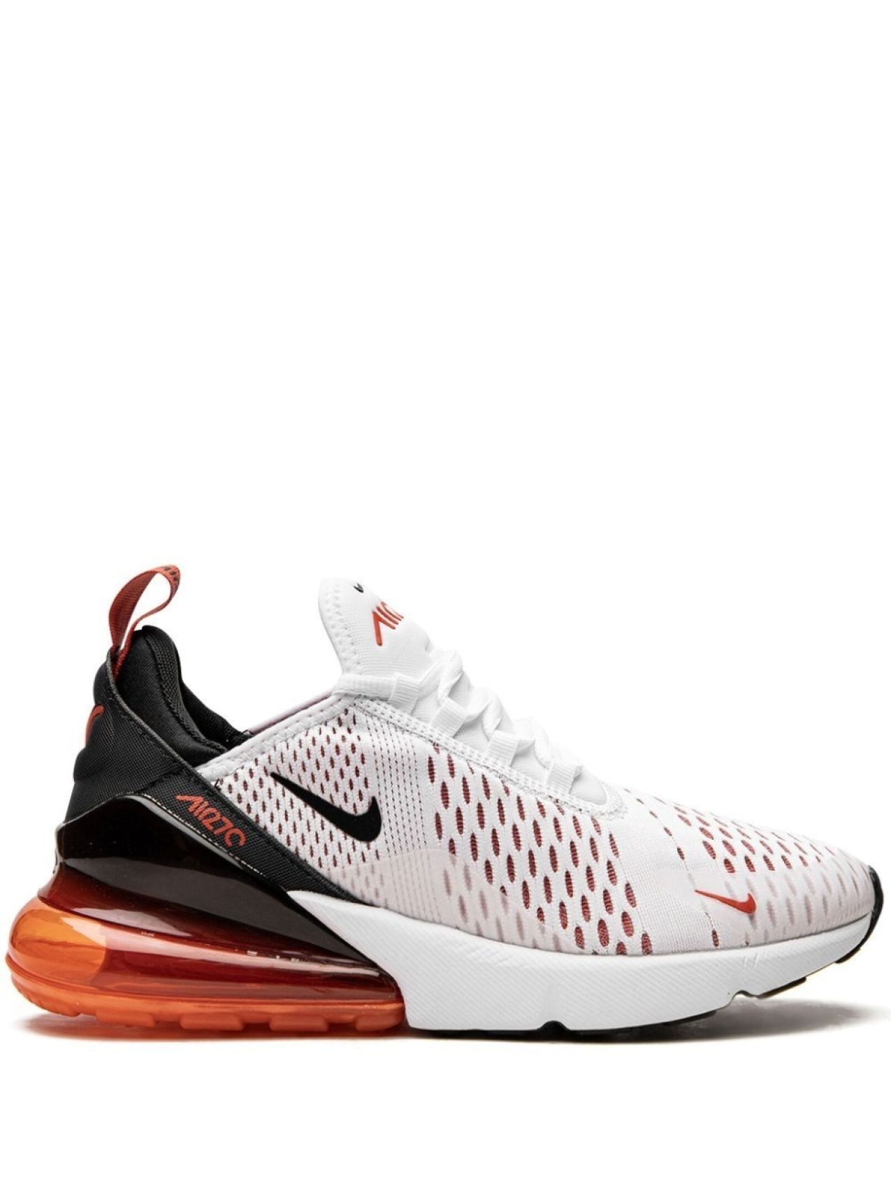 

Кроссовки Nike Air Max 270, белый/черный/оранжевый