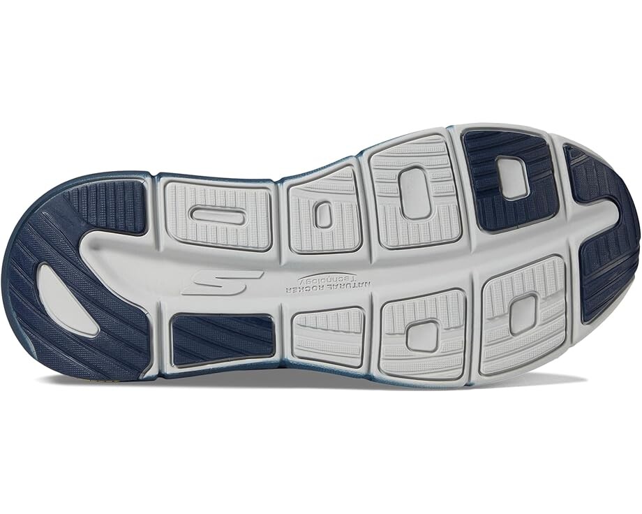 Кроссовки SKECHERS Skechers Hands Free Slip-ins Max Cushion Premier 2.0, цвет Navy/Orange — фото 3