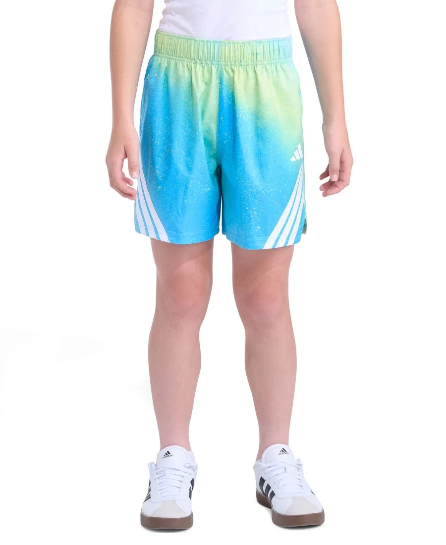 Детские шорты-надеватели (8-20 лет) Adidas, синий/желтый
