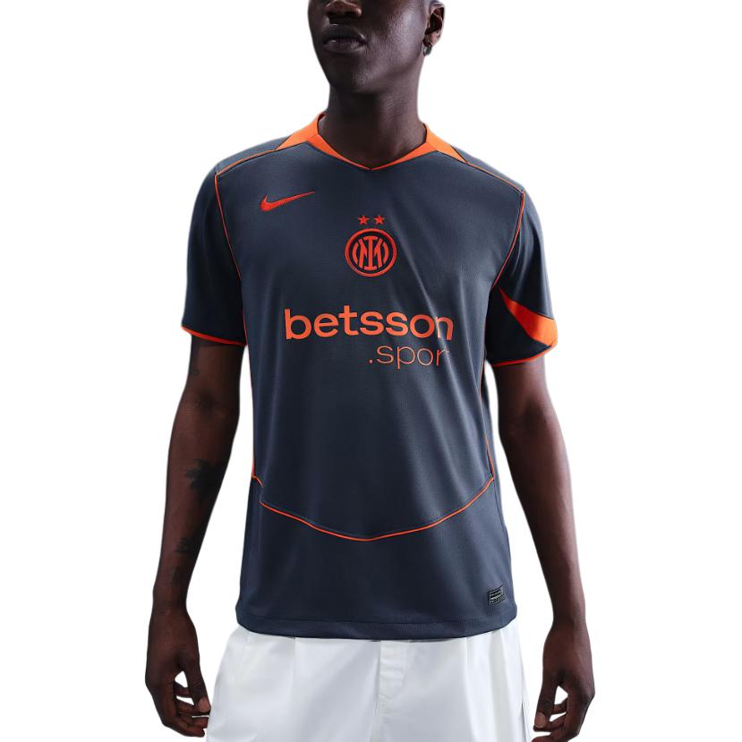 Футболка Inter Milan 2025/26 Stadium Third Men's Dri FIT Total 90 реплика Nike, синий — фото 3