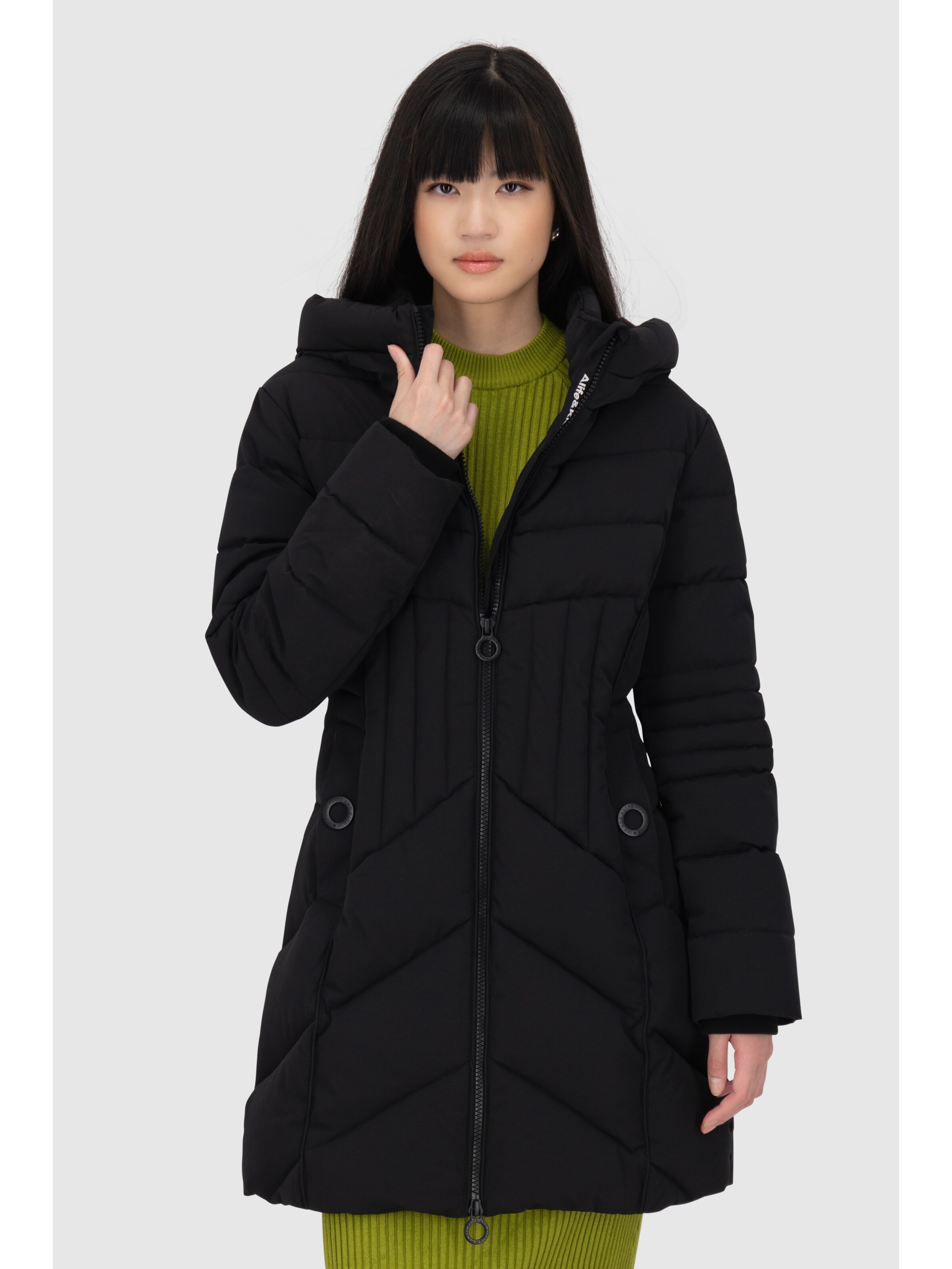 

Alife & kickin Зимняя куртка 'PriscillaAK A' в черном цвете