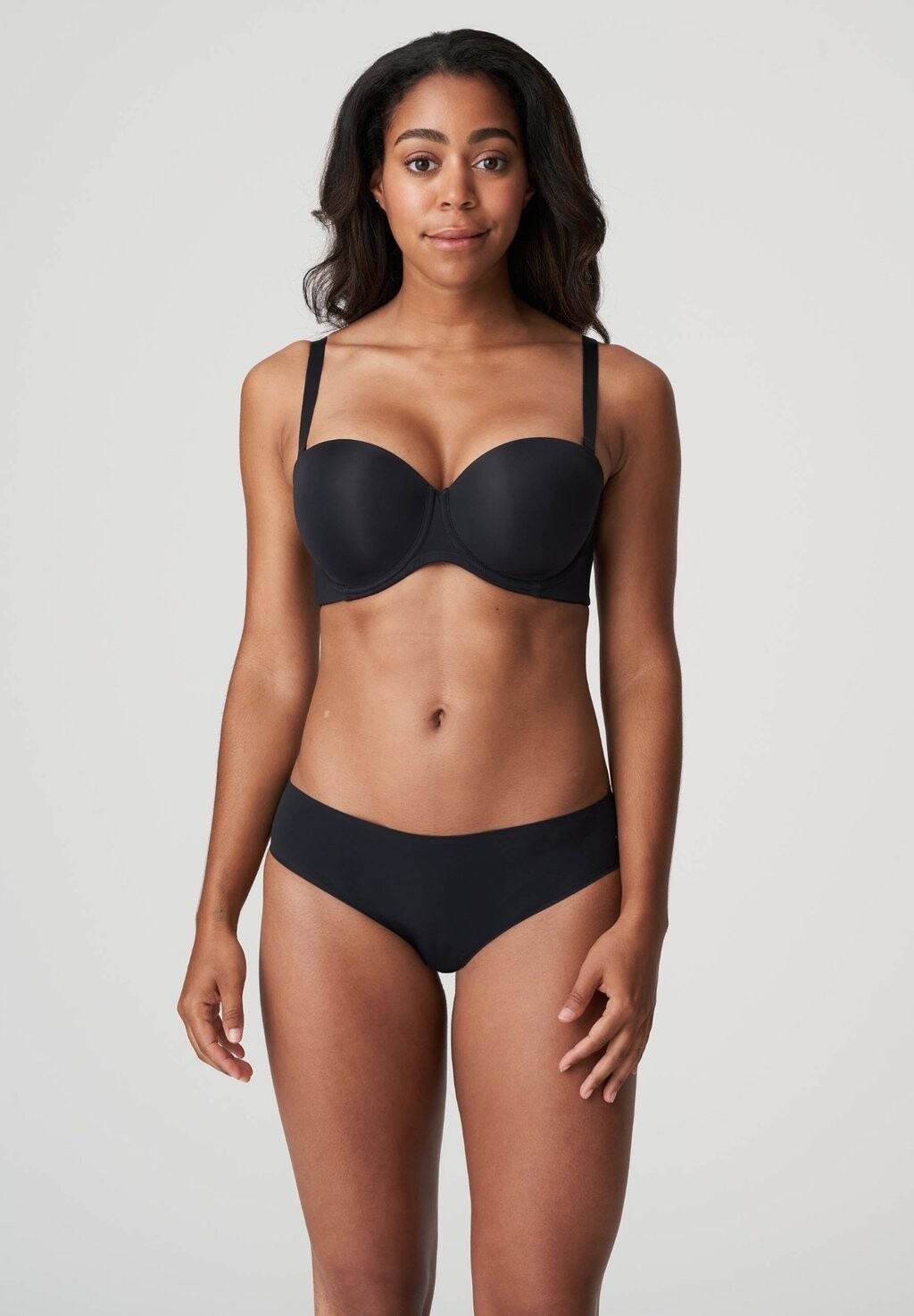 

Бюстгальтер пуш-ап FIGURAS PADDED STRAPLESS PrimaDonna, черный