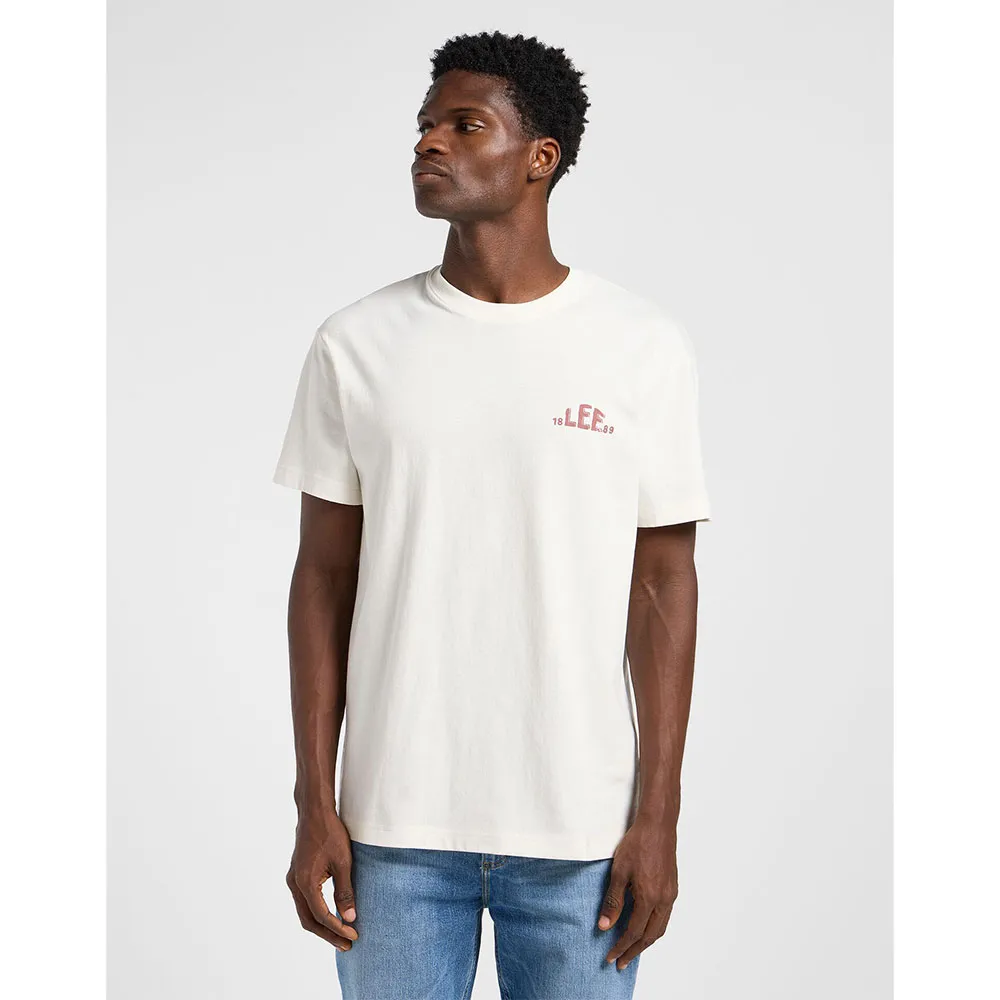 

Футболка с коротким рукавом Lee Regular Logo, белый