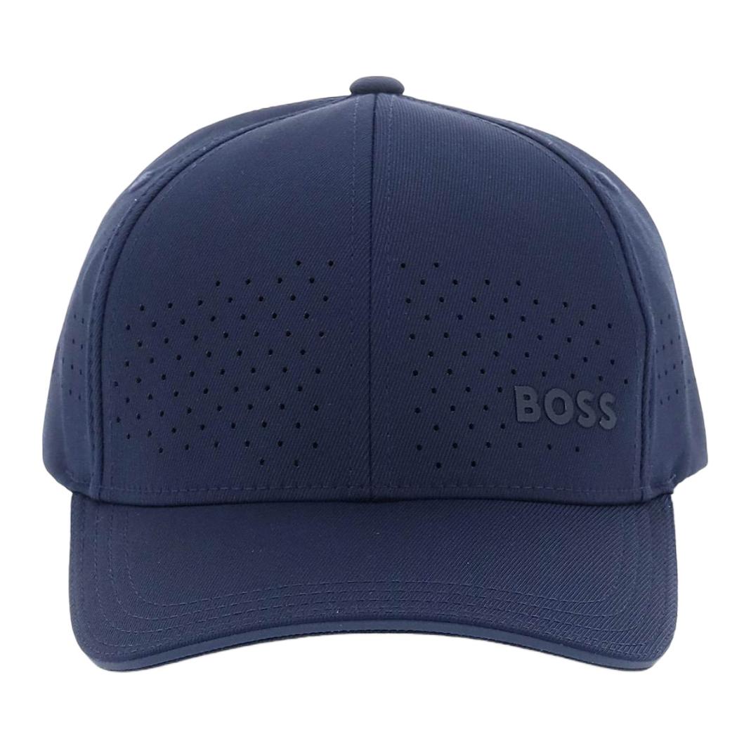 

Бейсболка с эластаном мужская тёмно-синяя HUGO BOSS