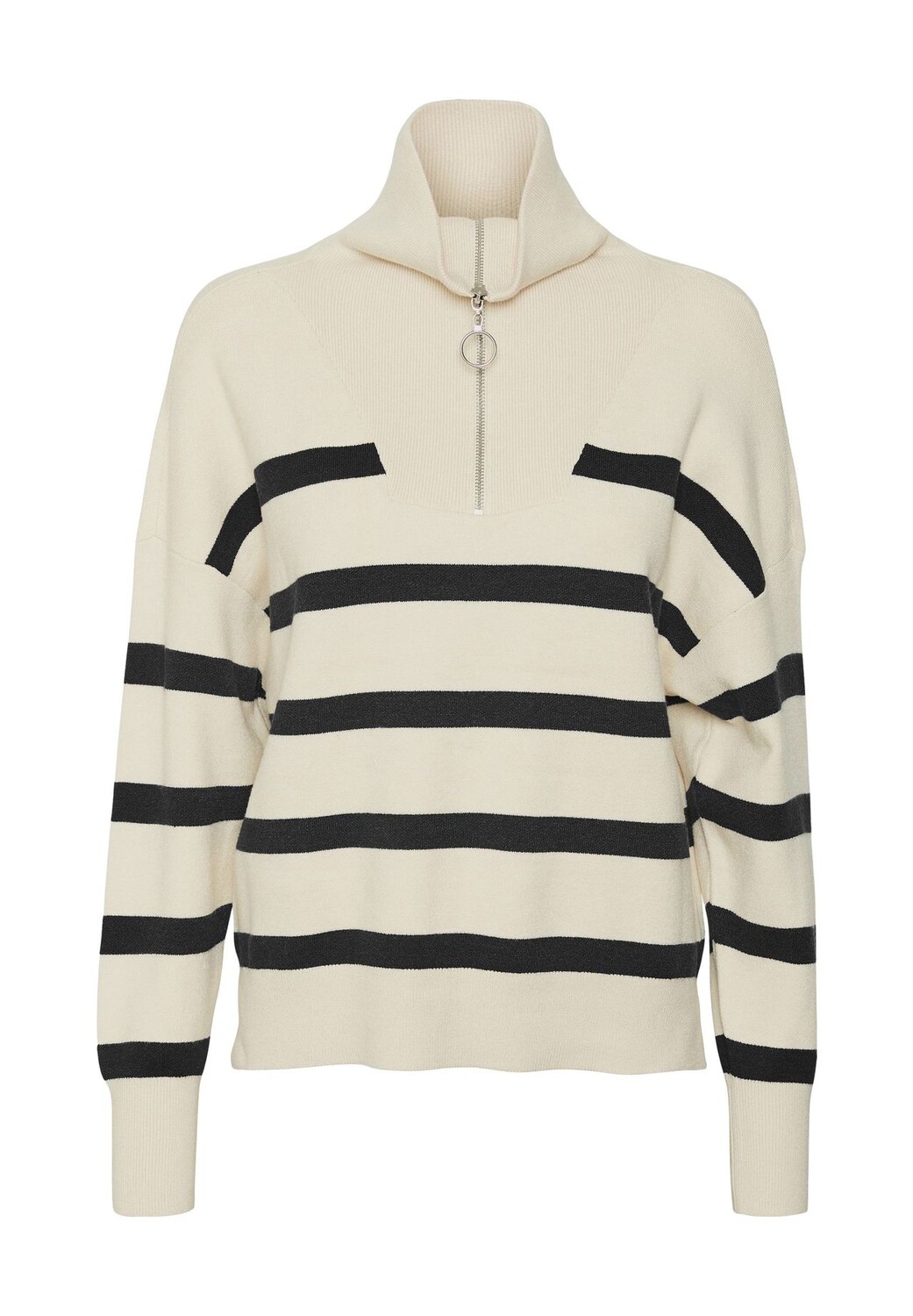 

Свитер, тройник, в полоску, женский VERO MODA, цвет Birch
