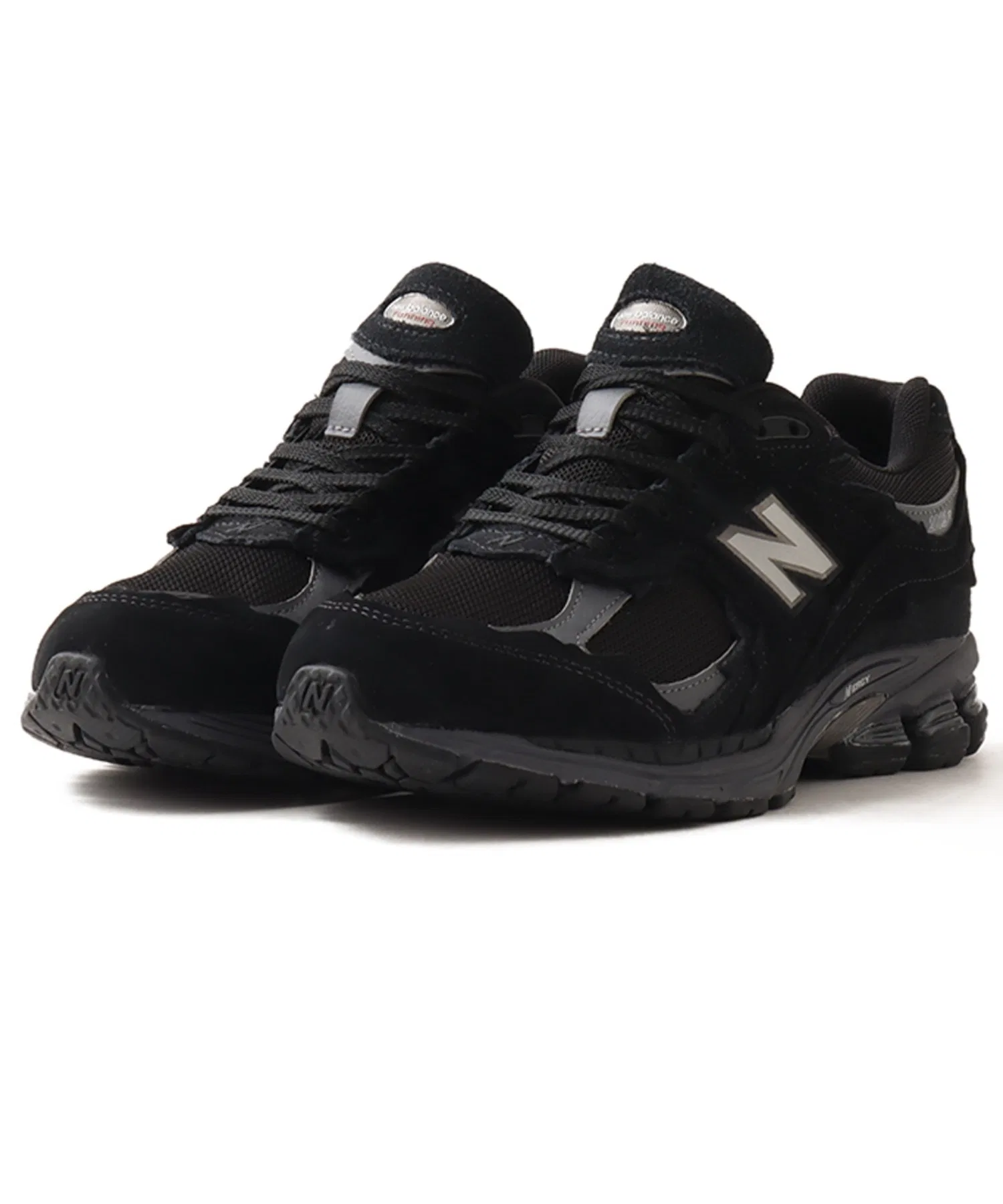 Мужские кроссовки из замши и сетки New Balance U20023MB чёрные