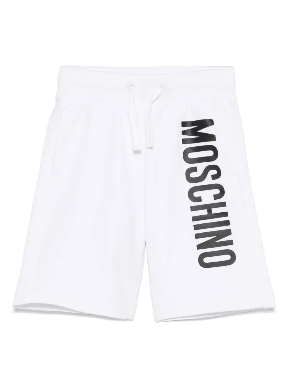 

Шорты с логотипом Moschino Kids, белый