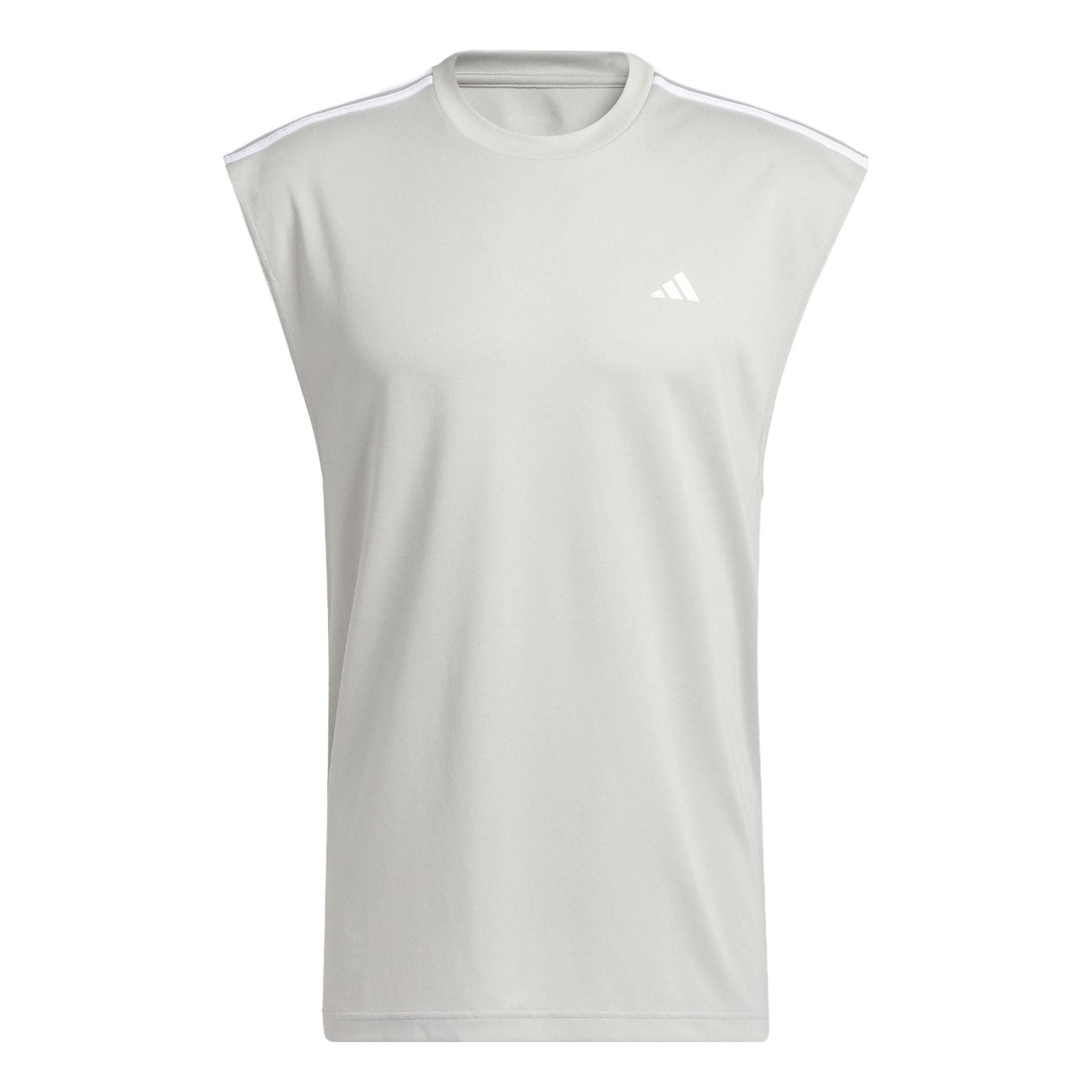 

Футболка adidas All-World Sleeveless Tank Tee 'Metal Grey' IC2467, серый
