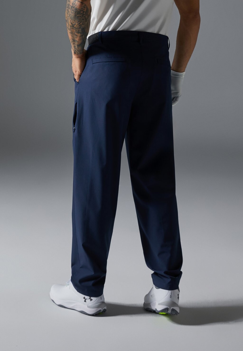 

Тканевые брюки Pier One Sport, темно-синий