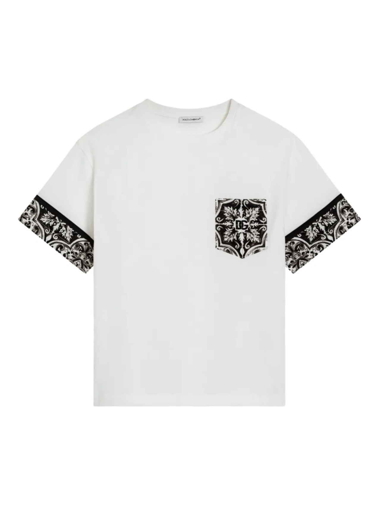 

Dolce & Gabbana Kids базовая футболка, белый