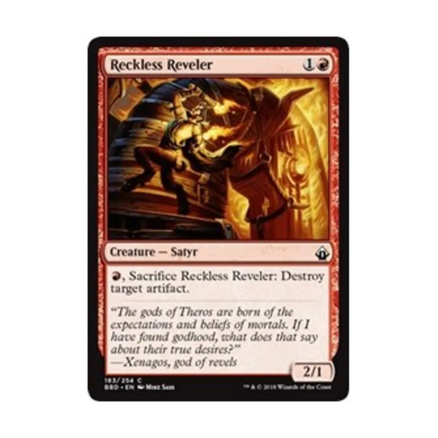 

CCG Безрассудный гуляка (клавиша C), MTG - Battlebond