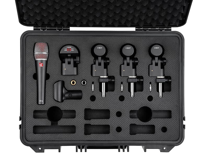 

Комплект барабанных микрофонов sE Electronics V PACK Venue Drum Microphone Kit