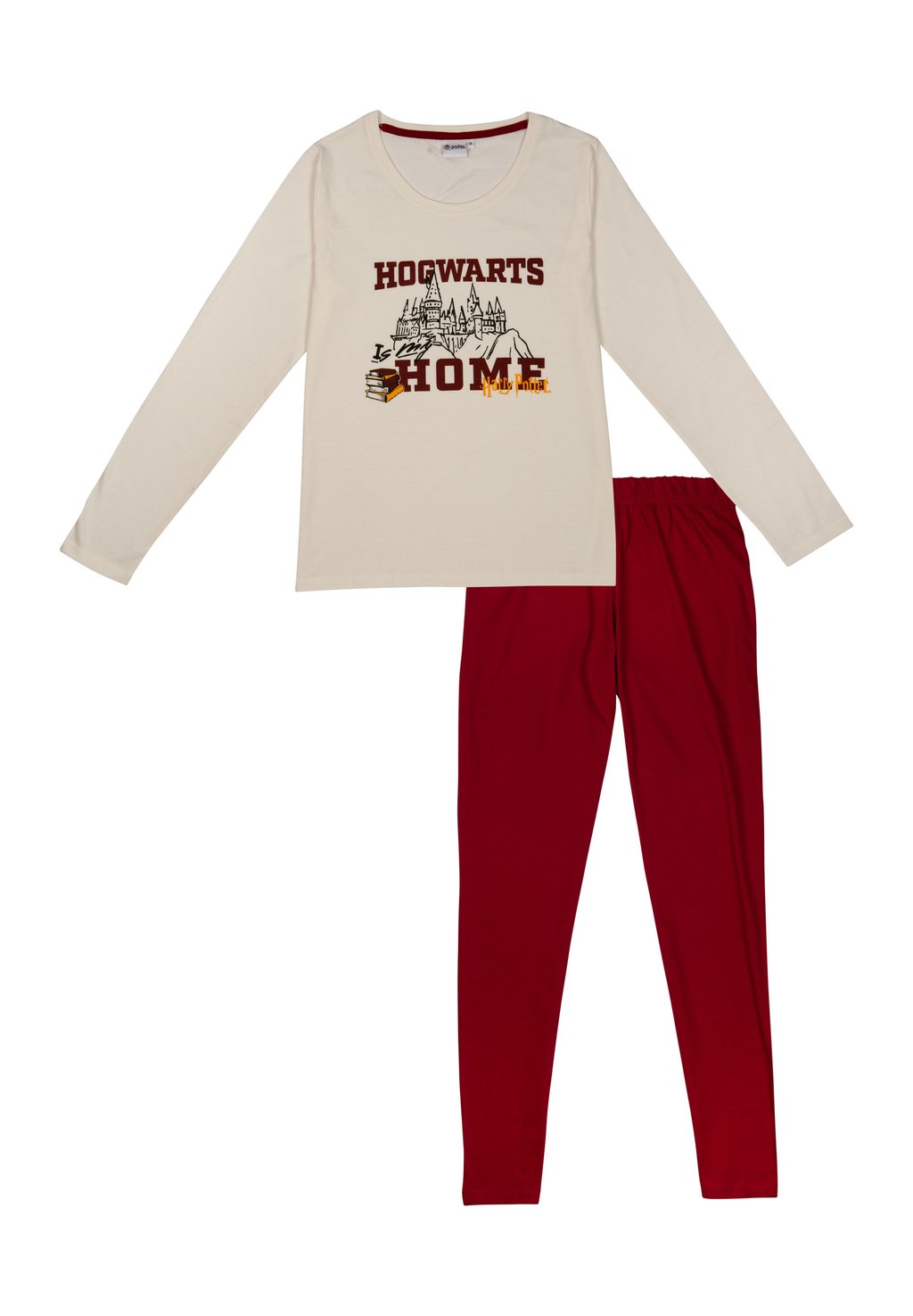 

Пижамный комплект HOGWARTS LANGARM SET Harry Potter, бежевый
