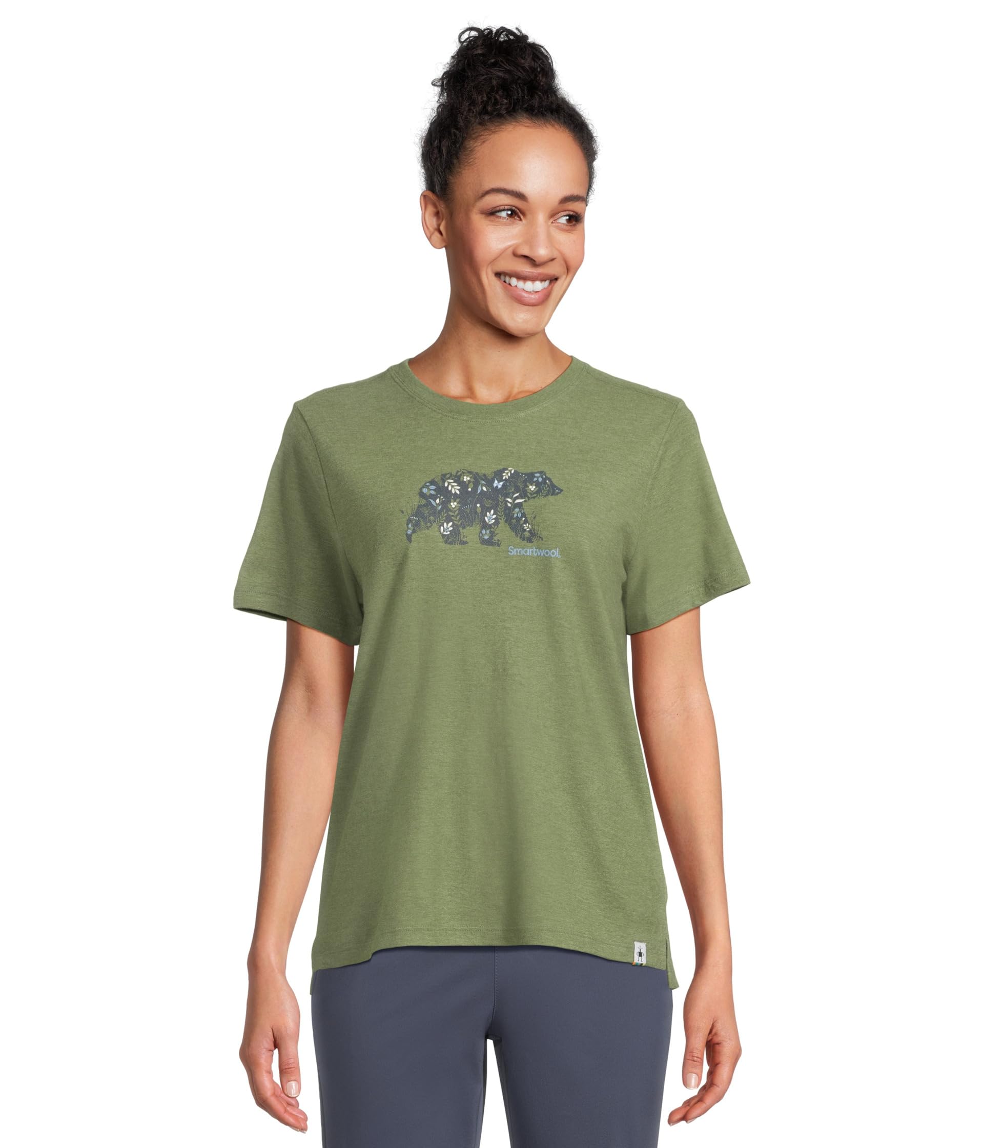 

Футболка Smartwool Osa Vega Short Sleeve Graphic Tee, Fern Green