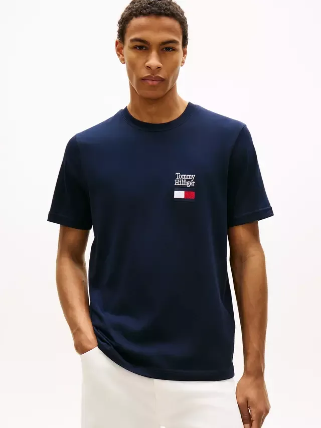 Футболка с логотипом, Пустынное небо Tommy Hilfiger