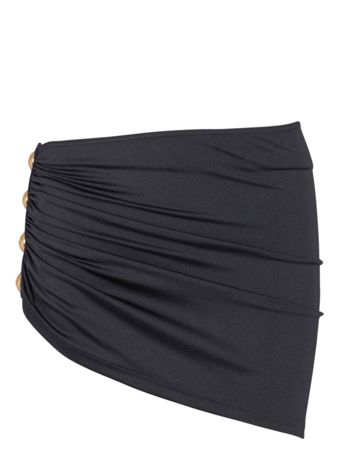 

Balmain саронг с драпировкой, черный