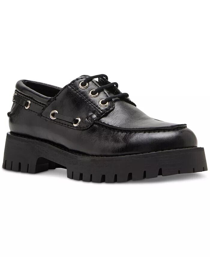 

Женские лоферы Lavine Lug Sole Steve Madden, черный