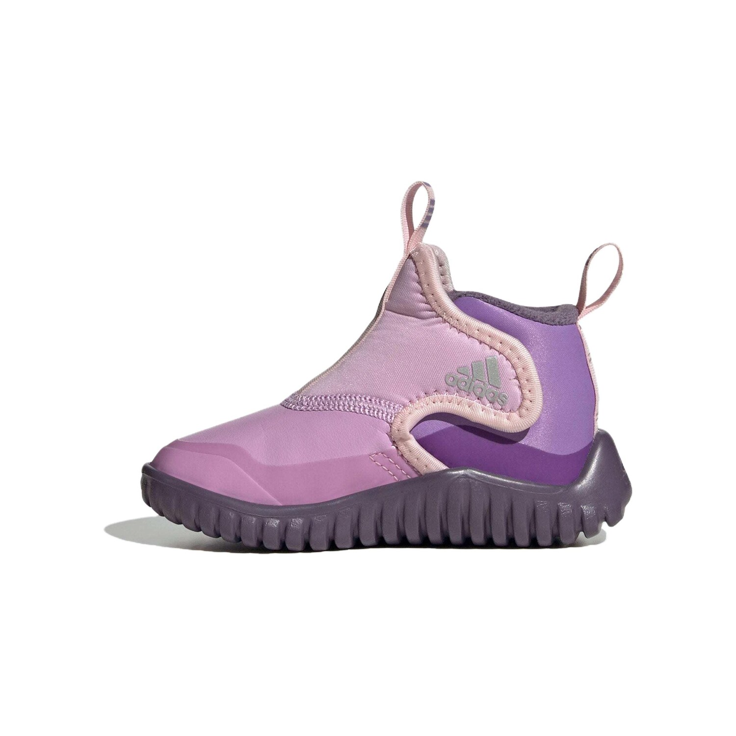 Кроссовки adidas Rapidazen Slip-on Toddler Shoes TD High-top Pulse Magenta/Pulse Mint/Purple Rush, фиолетовый — фото 3