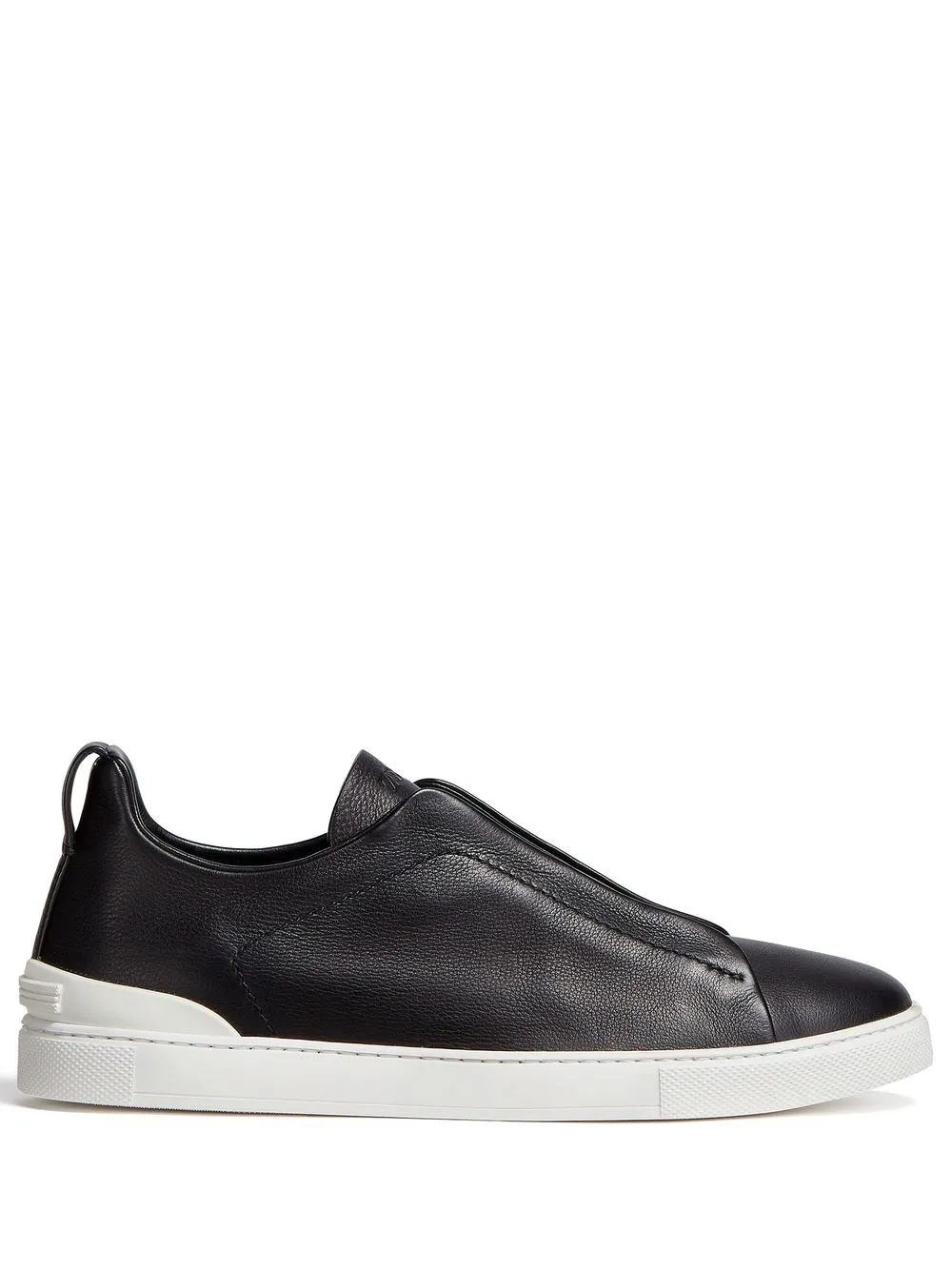 

Кеды Secondskin Triple Stitch Zegna, черный