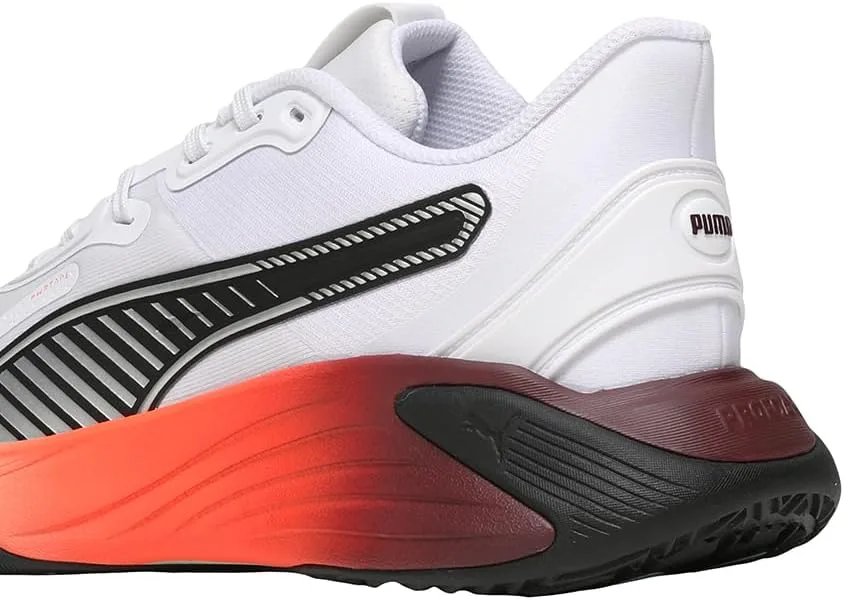 Кроссовки PUMA Adult PWR Hybrid Training Shoes, белый/красный — фото 4