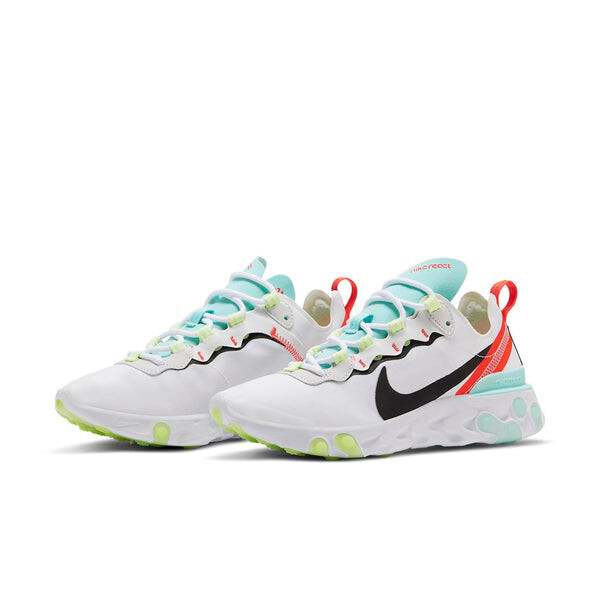 Кроссовки реагируют на элемент 55 Nike, белый — фото 3