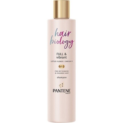 

Hair Biology Full & Vibrant Шампунь для объема и восстановления с цветком лотоса и омега-9, 250 мл, Pantene