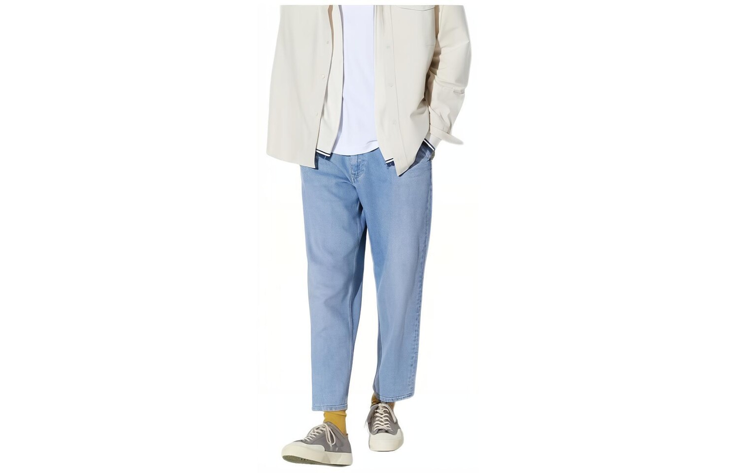 

Джинсы унисекс Uniqlo, белый
