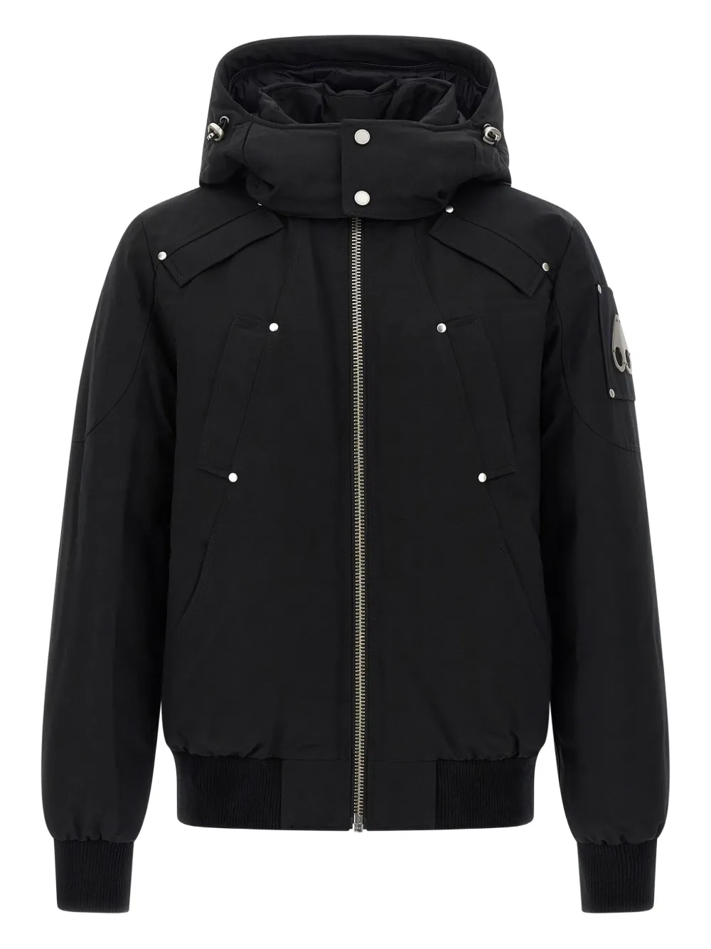 

Баллистическая куртка с капюшоном Moose Knuckles, черный