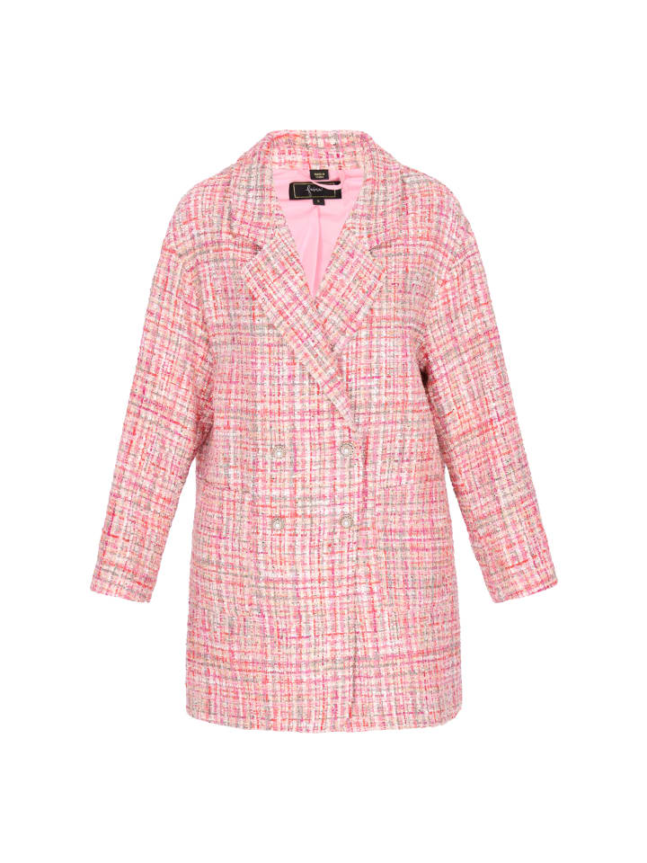 

Faina Женское пальто розового цвета