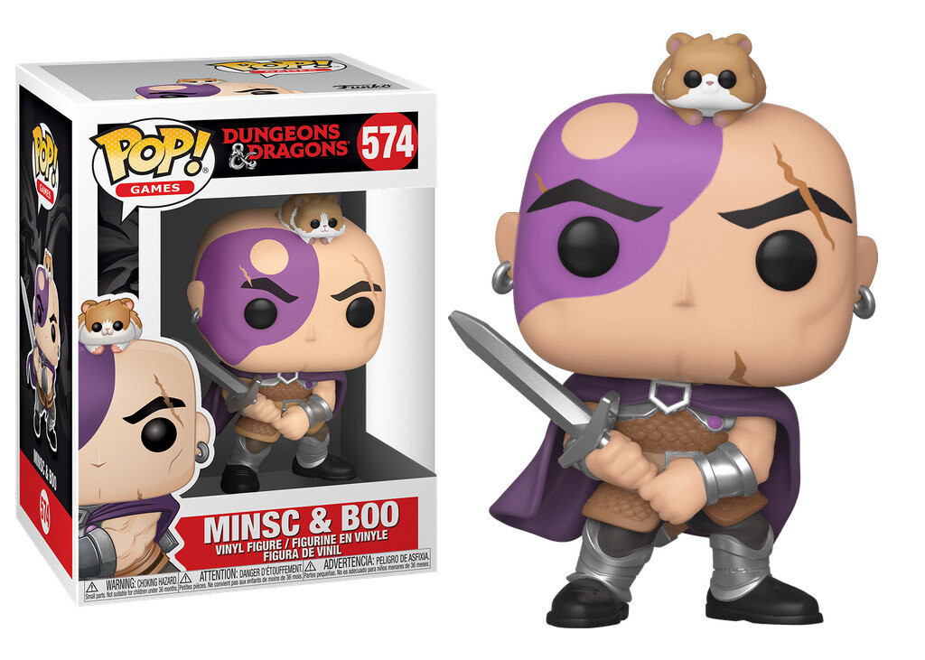 

Funko POP! Игры, коллекционная фигурка, Dungeons&Dragons, Minsc&Boo, 574