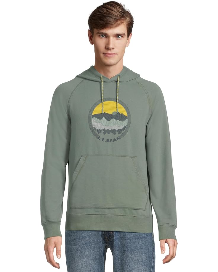

Худи L.L.Bean Bean's Camp Hoodie, цвет Sea Green Adventure