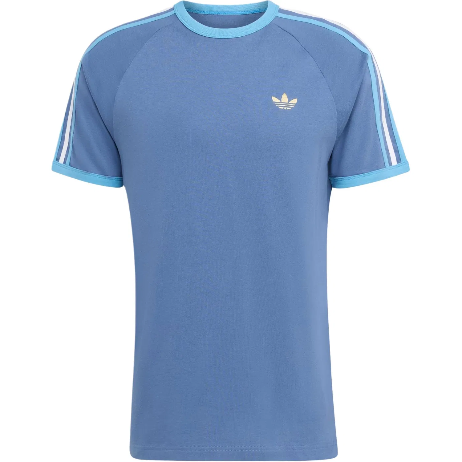 Футболка Adicolor FW25 мужская Adidas Originals, Dark Blue/Light Blue/White